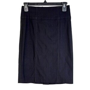 Forever 21 Women's Black Business Work Skirt High Waist Size Small